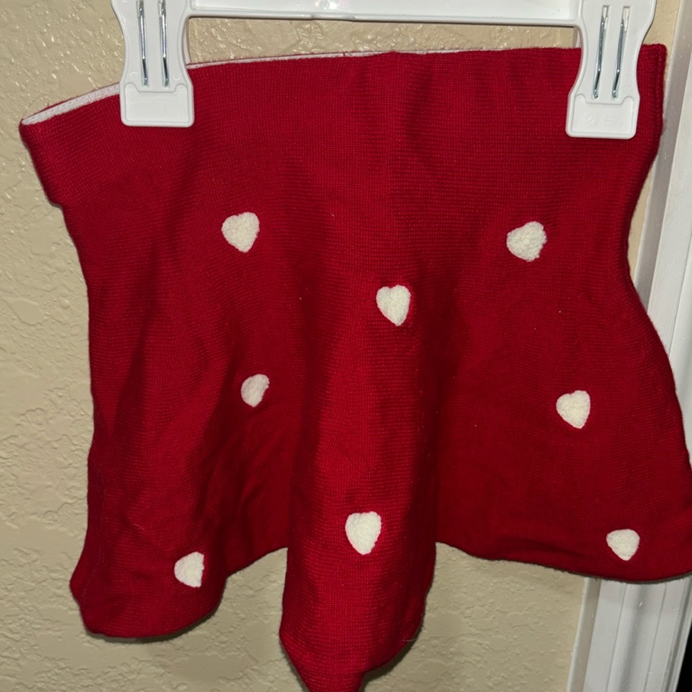 H&M kids heart skirt